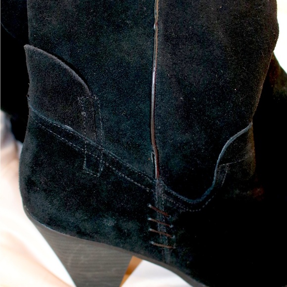 NEW MIA BLACK SUEDE KNEE HIGH BOOTS 9.5 - Picture 10 of 10